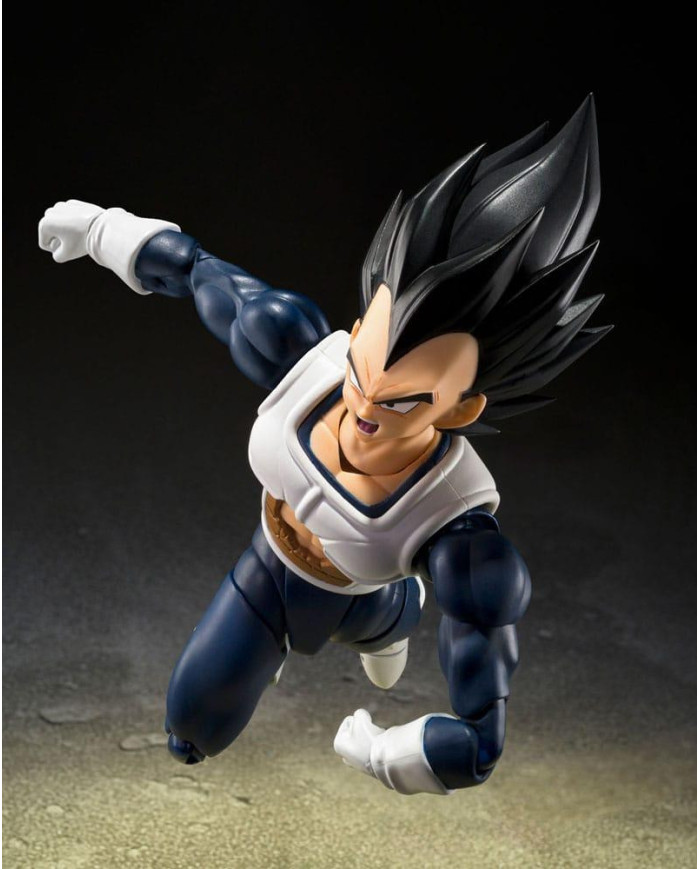 DRAGON BALL Z - Vegeta "Old Battle Clothes" - Fig. S.H. Figuarts 14cm