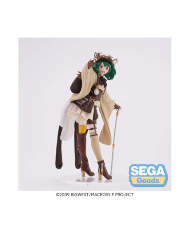 MACROSS FRONTIER - Ranka Lee Oshare - Statuette Figurizma 17cm