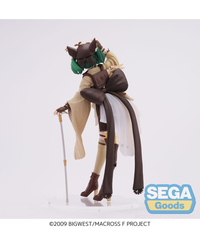 MACROSS FRONTIER - Ranka Lee Oshare - Statuette Figurizma 17cm