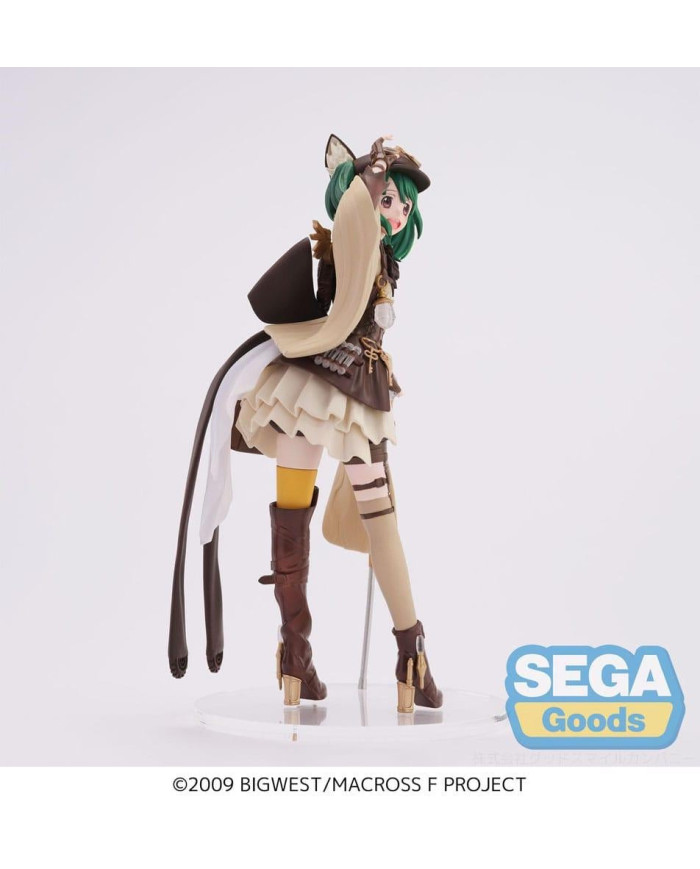 MACROSS FRONTIER - Ranka Lee Oshare - Statuette Figurizma 17cm