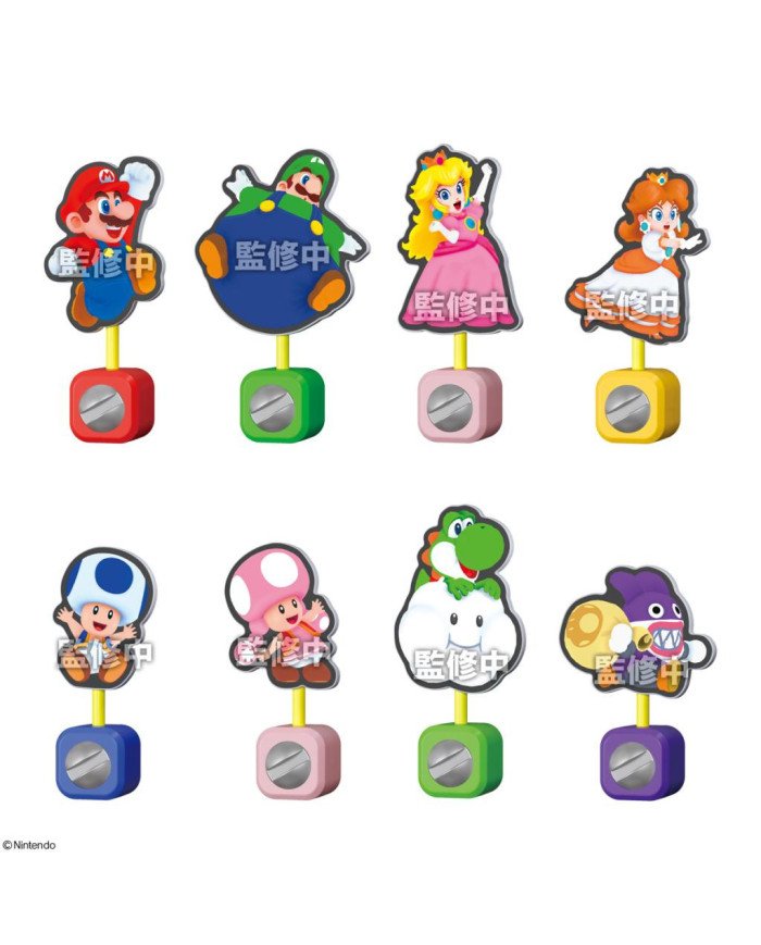 SUPER MARIO BROS. WONDER - Assortiments 16 Panel Clip Stand 8cm