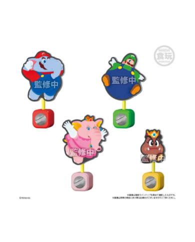SUPER MARIO BROS. WONDER - Assortiments 16 Panel Clip Stand 8cm
