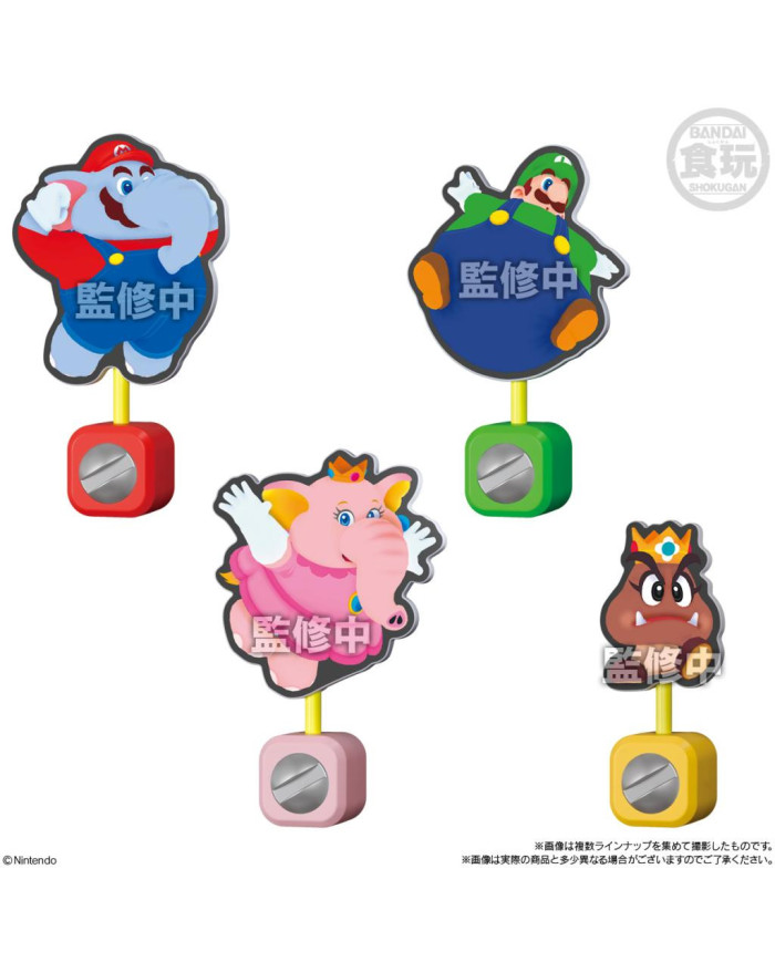 SUPER MARIO BROS. WONDER - Assortiments 16 Panel Clip Stand 8cm