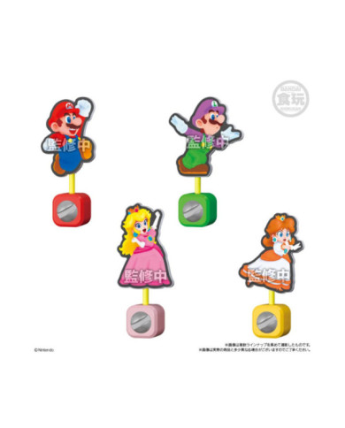 SUPER MARIO BROS. WONDER - Assortiments 16 Panel Clip Stand 8cm
