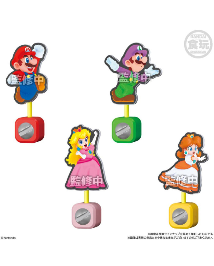 SUPER MARIO BROS. WONDER - Assortiments 16 Panel Clip Stand 8cm
