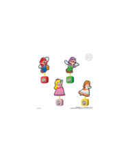 SUPER MARIO BROS. WONDER - Assortiments 16 Panel Clip Stand 8cm