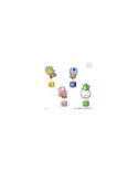 SUPER MARIO BROS. WONDER - Assortiments 16 Panel Clip Stand 8cm
