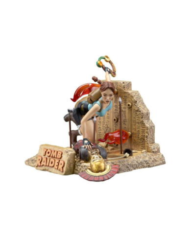 TOMB RAIDER 1996 - Lara Croft "Classic Era" - Statuette 17cm