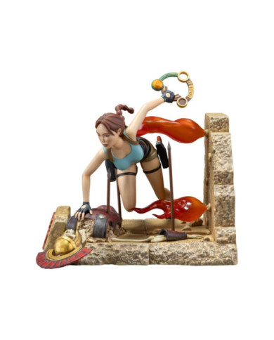 TOMB RAIDER 1996 - Lara Croft "Classic Era" - Statuette 17cm