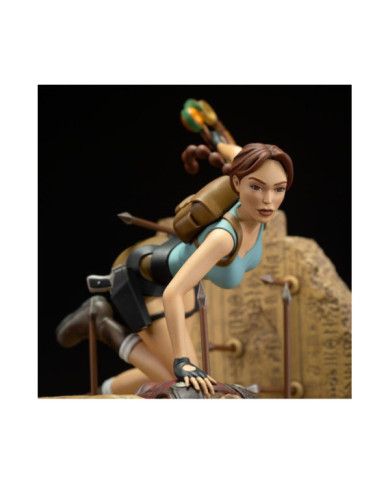 TOMB RAIDER 1996 - Lara Croft "Classic Era" - Statuette 17cm
