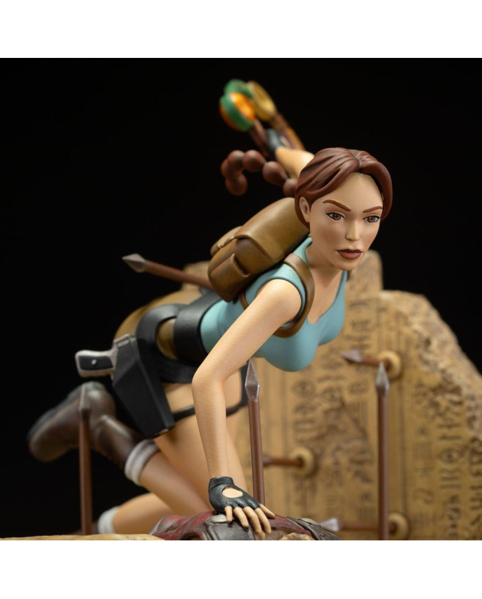 TOMB RAIDER 1996 - Lara Croft "Classic Era" - Statuette 17cm