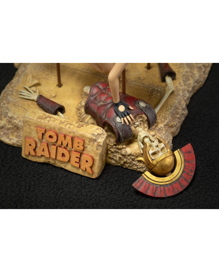 TOMB RAIDER 1996 - Lara Croft "Classic Era" - Statuette 17cm