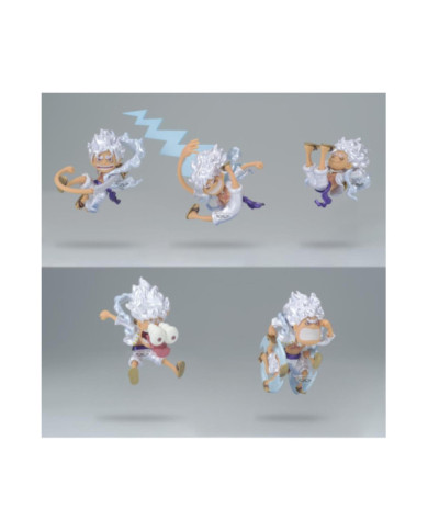 ONE PIECE - WCF Luffy Gear 5 Metallic - Assortiments 12 Figurine 7cm