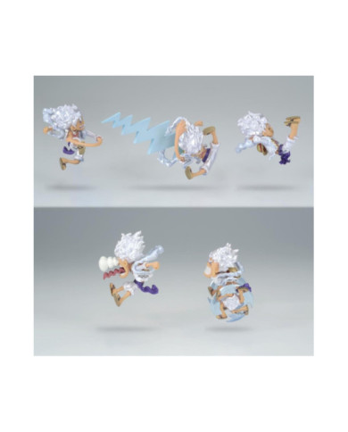 ONE PIECE - WCF Luffy Gear 5 Metallic - Assortiments 12 Figurine 7cm