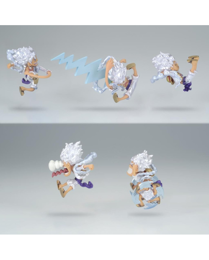 ONE PIECE - WCF Luffy Gear 5 Metallic - Assortiments 12 Figurine 7cm