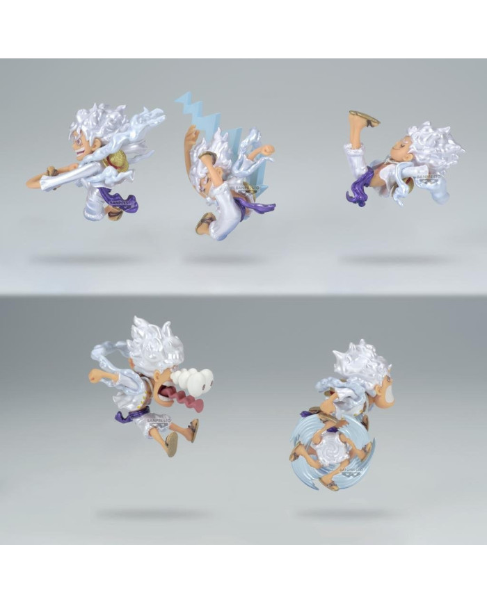 ONE PIECE - WCF Luffy Gear 5 Metallic - Assortiments 12 Figurine 7cm