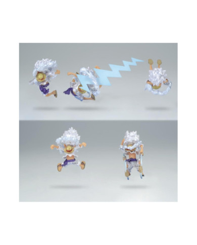 ONE PIECE - WCF Luffy Gear 5 Metallic - Assortiments 12 Figurine 7cm