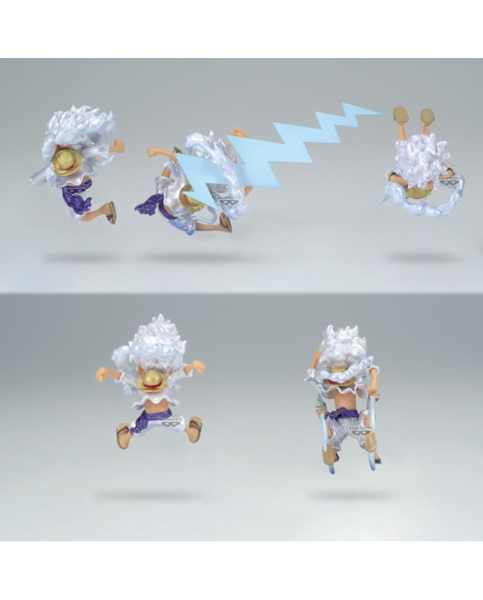 ONE PIECE - WCF Luffy Gear 5 Metallic - Assortiments 12 Figurine 7cm