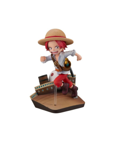 ONE PIECE - Shanks "Run Run Run" - Statuette G.E.M. 13cm