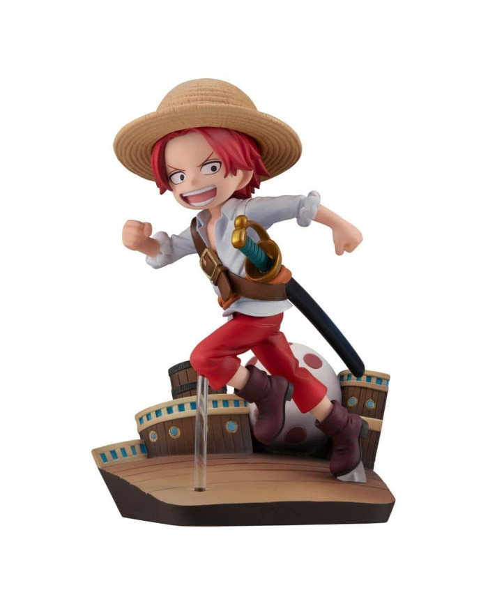 ONE PIECE - Shanks "Run Run Run" - Statuette G.E.M. 13cm