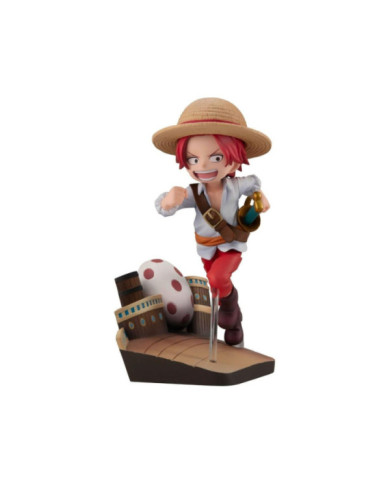 ONE PIECE - Shanks "Run Run Run" - Statuette G.E.M. 13cm