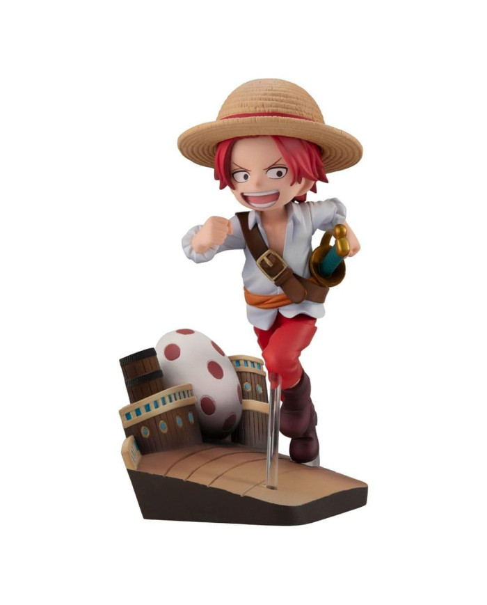 ONE PIECE - Shanks "Run Run Run" - Statuette G.E.M. 13cm