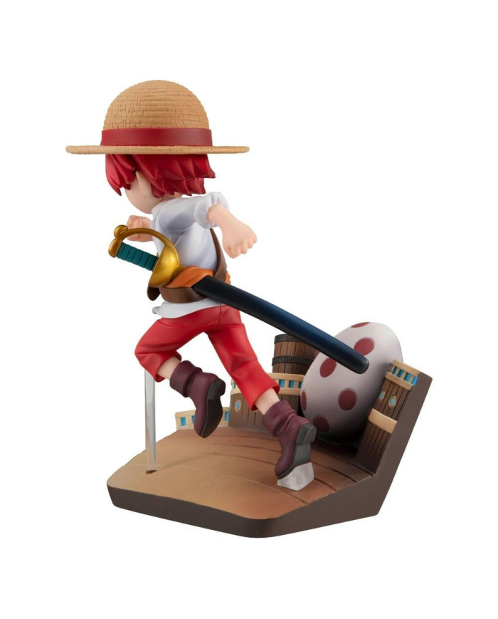 ONE PIECE - Shanks "Run Run Run" - Statuette G.E.M. 13cm