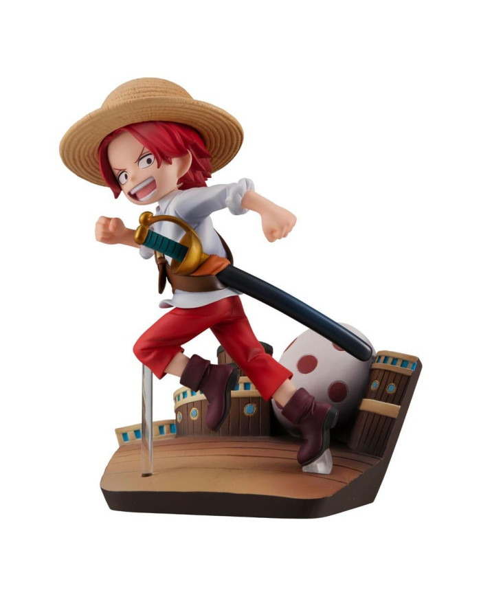 ONE PIECE - Shanks "Run Run Run" - Statuette G.E.M. 13cm