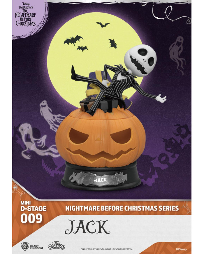 L'ETRANGE NOEL DE MONSIEUR JACK - Set 6 Mini Diorama Stage 10cm