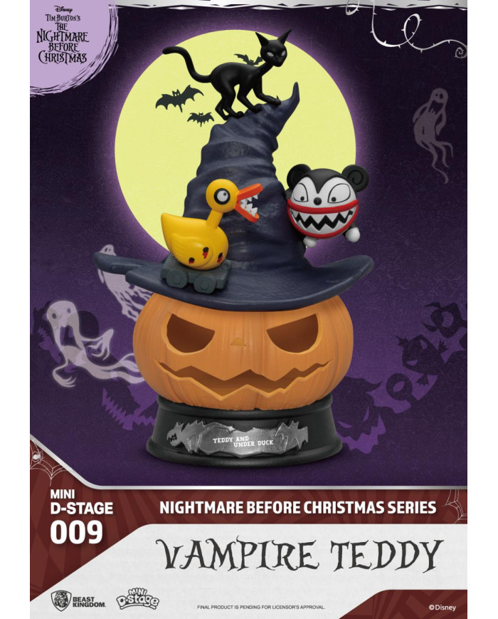 L'ETRANGE NOEL DE MONSIEUR JACK - Set 6 Mini Diorama Stage 10cm