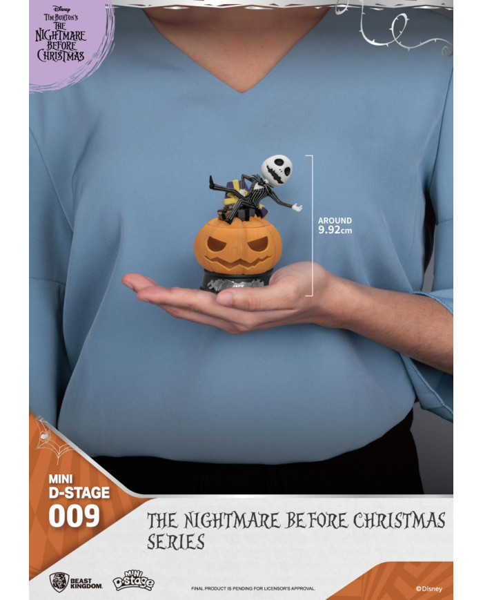 L'ETRANGE NOEL DE MONSIEUR JACK - Set 6 Mini Diorama Stage 10cm