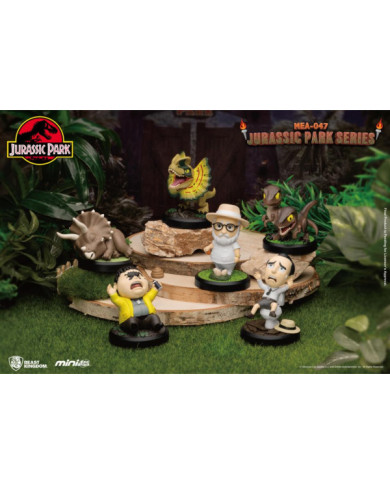 JURASSIC PARK - Set 6 Figurine Mini Egg Attack 10cm