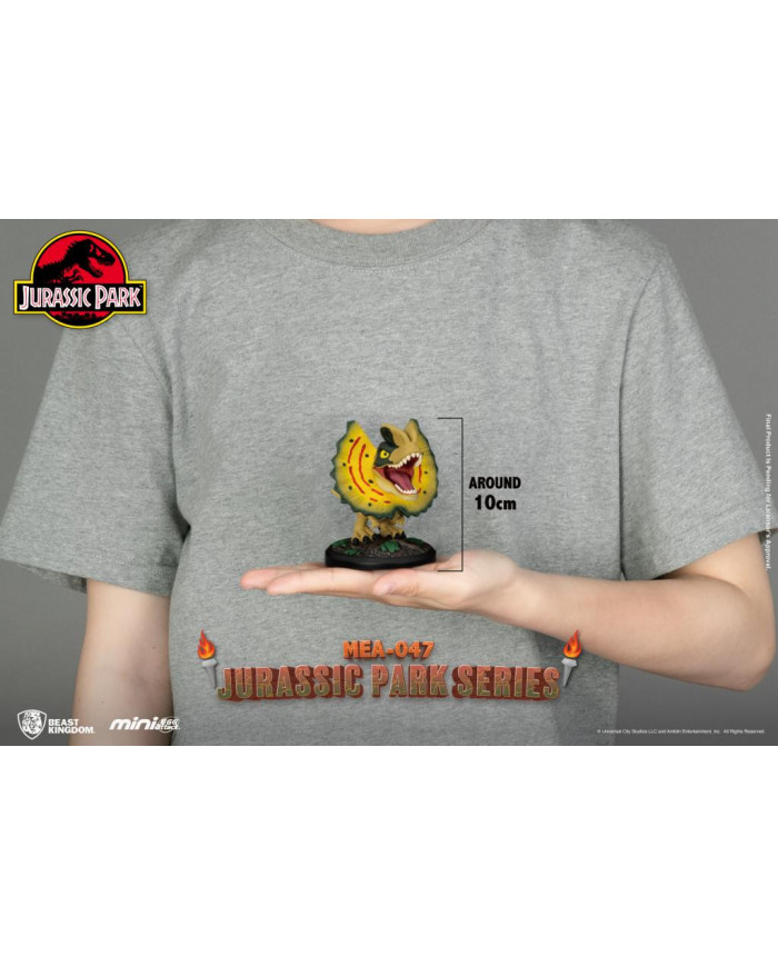 JURASSIC PARK - Set 6 Figurine Mini Egg Attack 10cm