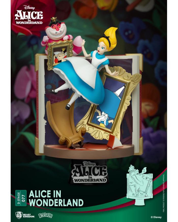 DISNEY - Alice au Pays des Merveilles - Diorama D-Stage 13cm