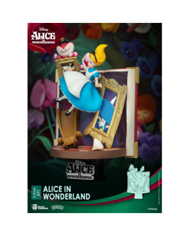 DISNEY - Alice au Pays des Merveilles - Diorama D-Stage 13cm