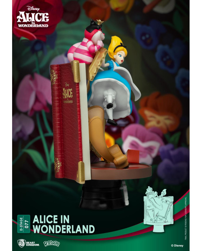 DISNEY - Alice au Pays des Merveilles - Diorama D-Stage 13cm