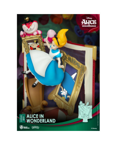 DISNEY - Alice au Pays des Merveilles - Diorama D-Stage 13cm