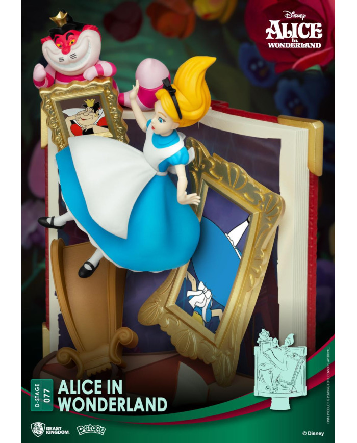 DISNEY - Alice au Pays des Merveilles - Diorama D-Stage 13cm