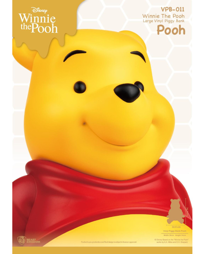 WINNIE L'OURSON - Winnie - Tirelire 34cm