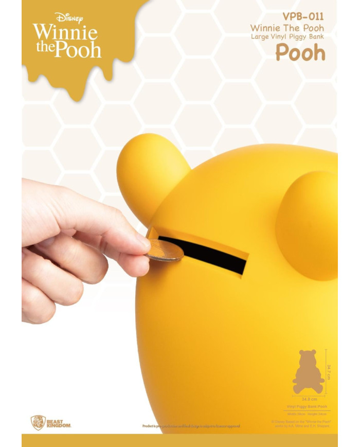 WINNIE L'OURSON - Winnie - Tirelire 34cm