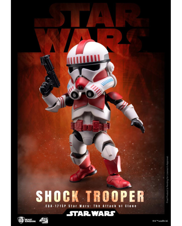 STAR WARS - Shock Trooper - Figurine Egg Attack Action 16.5cm