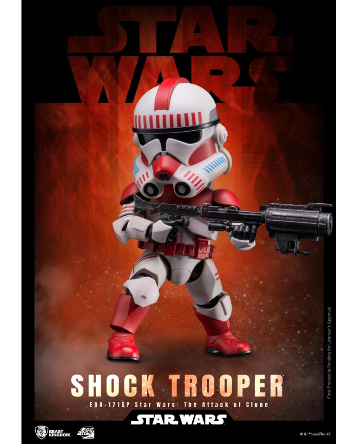 STAR WARS - Shock Trooper - Figurine Egg Attack Action 16.5cm