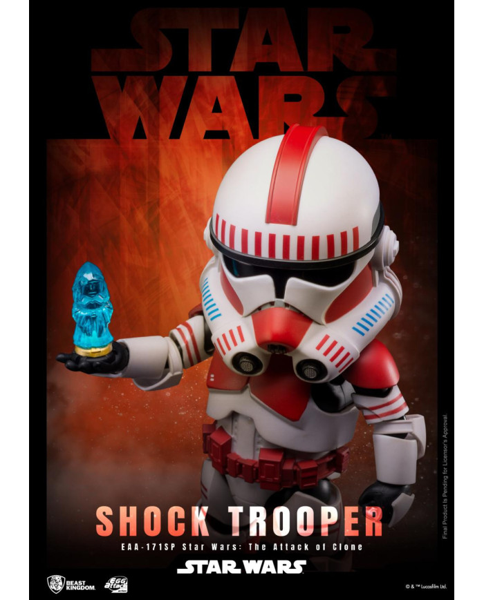 STAR WARS - Shock Trooper - Figurine Egg Attack Action 16.5cm
