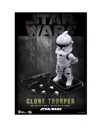 STAR WARS - Soldat Clone - Figurine Egg Attack Action 16.5cm