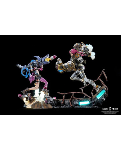 LEAGUE OF LEGENDS - Jinx & Vi - Pack 2 Statuettes 1/6