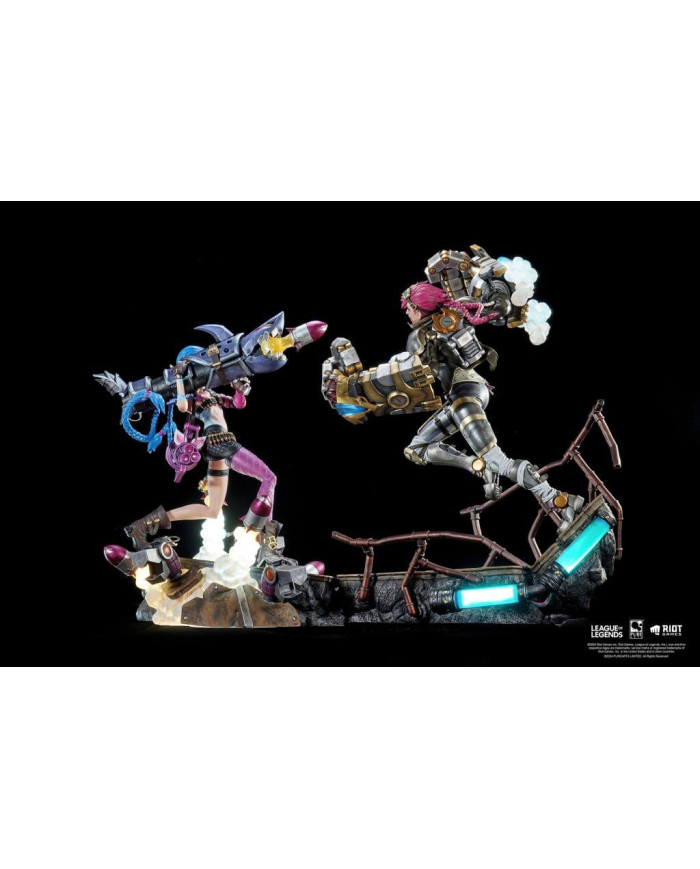 LEAGUE OF LEGENDS - Jinx & Vi - Pack 2 Statuettes 1/6