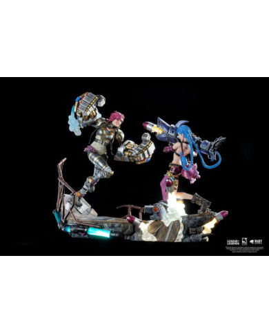 LEAGUE OF LEGENDS - Jinx & Vi - Pack 2 Statuettes 1/6