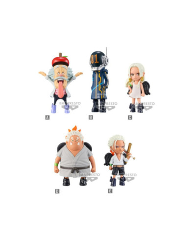 ONE PIECE - WCF Egg Head 4 - Assortiments 12 Figurine 7cm