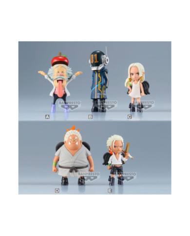 ONE PIECE - WCF Egg Head 4 - Assortiments 12 Figurine 7cm