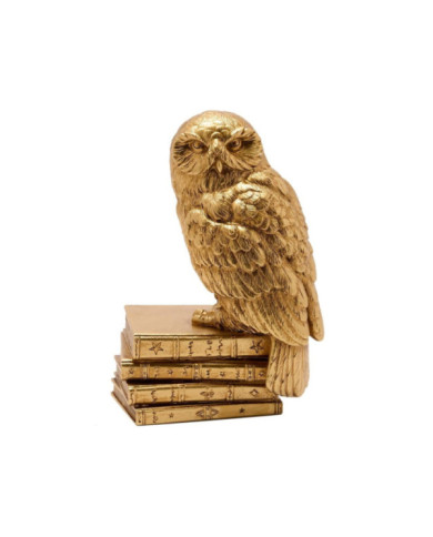 HARRY POTTER - Hedwige - Figurine Doré 20cm